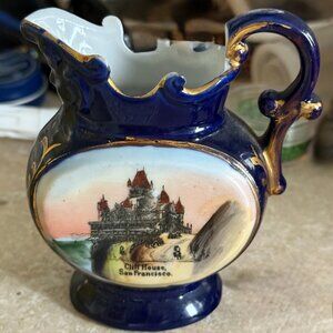 Cliff House San Francisco Souvenir Creamer Wheelock Circa 1907 Germany